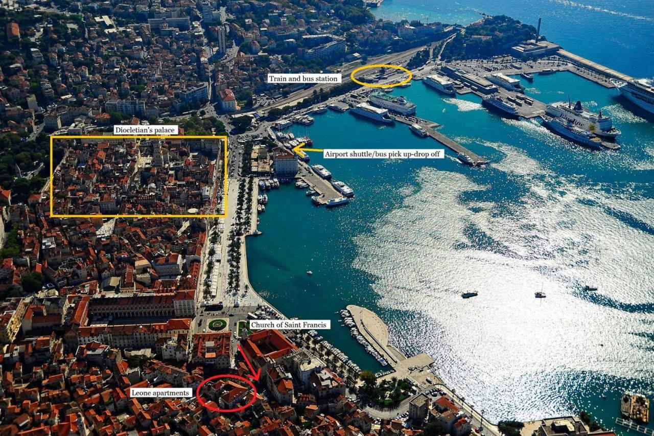 Luxury Apts Leone Split Centre ภายนอก รูปภาพ